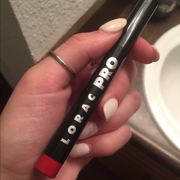 Lorac pro matte lipstick in ruby