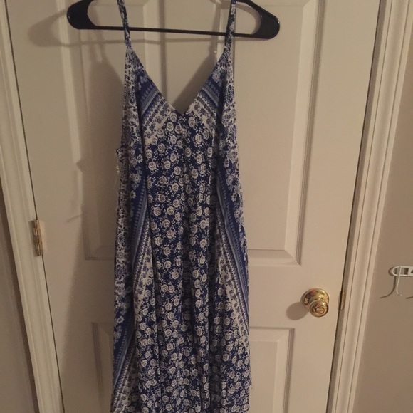 Blue & White Sundress