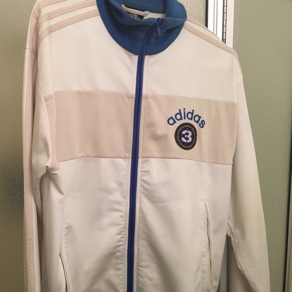 Retro adidas vintage OG sweater jacket/ wind brk