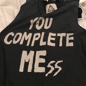 UNIF Kids You Complete Mess Muscle Tee