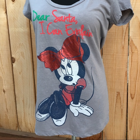 Minnie Dear Santa T-shirt - Picture 4 of 4