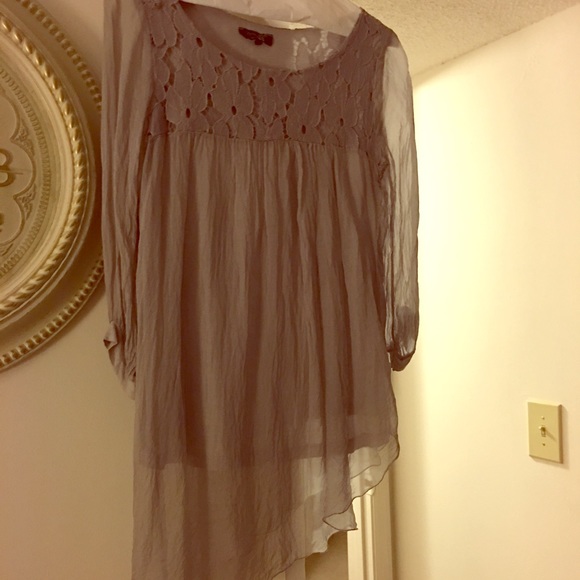 Gorgeous Grey top from a boutique