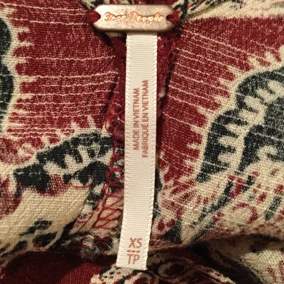 Sale FREE PEOPLE "SMOOTH TALKER" runs large - Picture 7 of 7