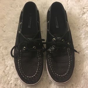 🚨 Clearance 🚨Sperry Top Sider Black Dot Shoes