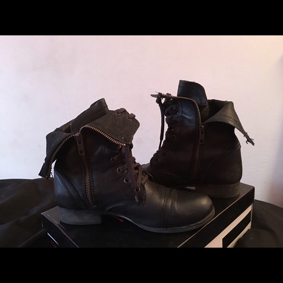 Steve Madden combat boots