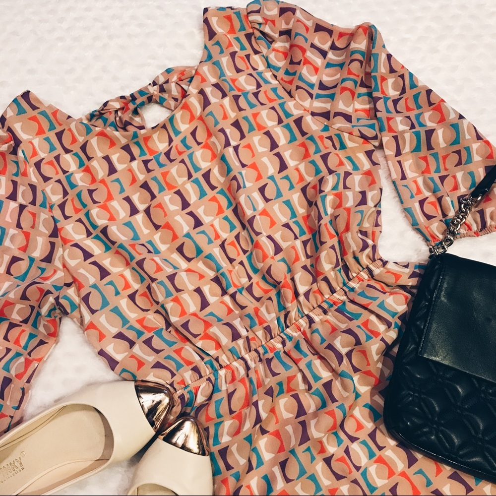 ❌SOLD❌ ModCloth  - Multicolored Dress