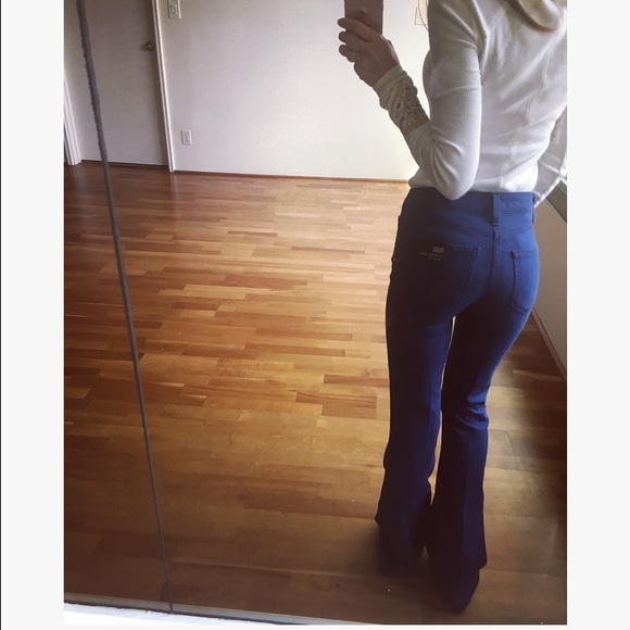 ✨PAIGE HIGH RISE BELL CANYON - FRENCHIE - Picture 3 of 4