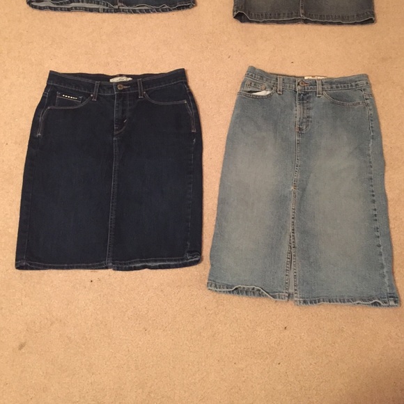 4 Jean skirts bundle - Picture 3 of 3