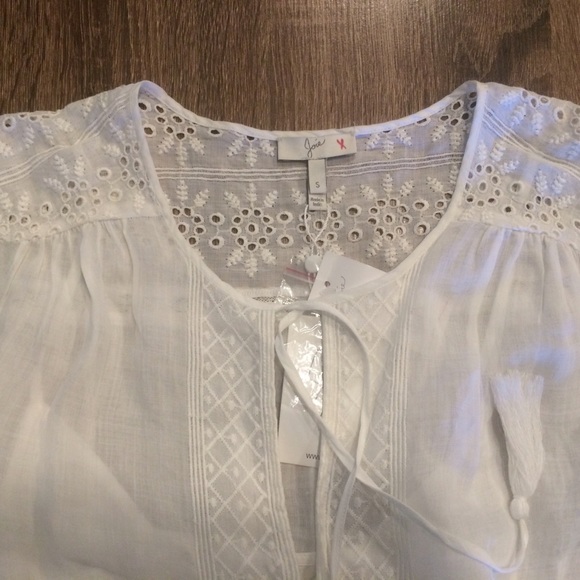 New Joie 'Laton' Embroidered Eyelet Dress Small - Picture 4 of 4