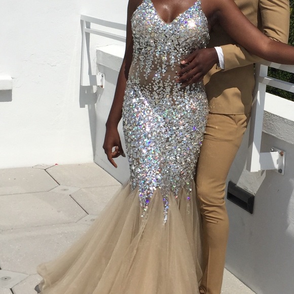 Blush Prom Dress