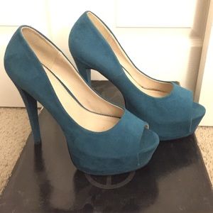 Turquoise Heels