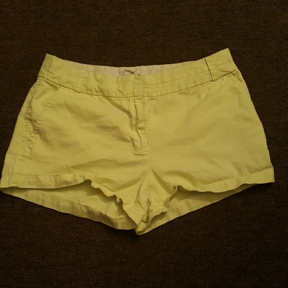 Forever 21 light yellow shorts