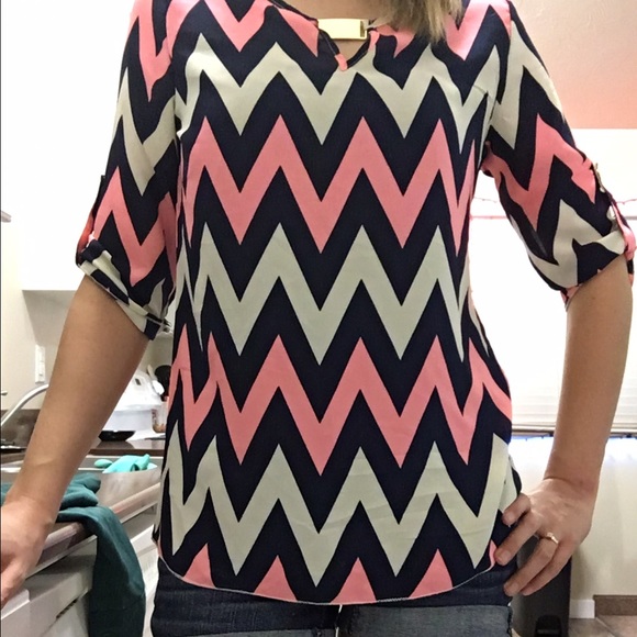 NEW Chevron blouse