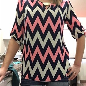 NEW Chevron blouse