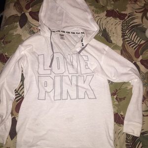 Vs pink tunic hoodie