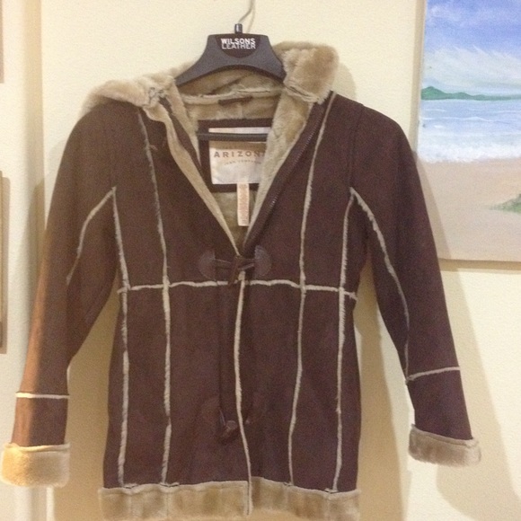 Arizona hoodie brown jacket