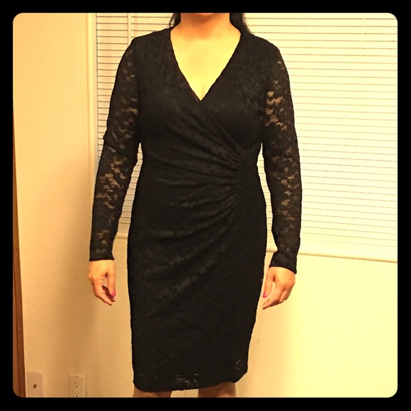 American Living black lace dress