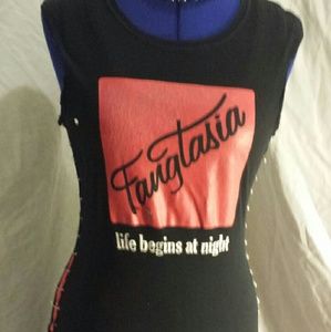 Revamped True Blood Safety Pin Shirt - Small