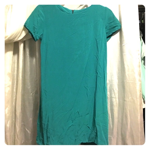 Teal dress