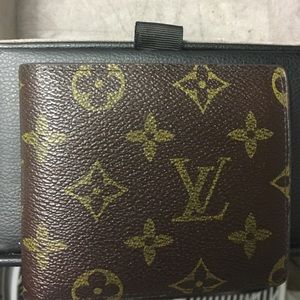 Louis Vuitton real men's wallet