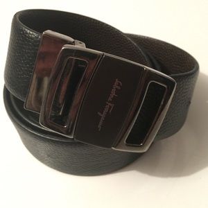 Salvatore Ferragamo men's reversible belt