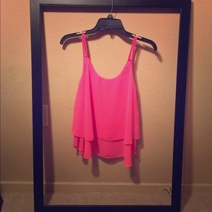 🎀 Cute pink sleeveless top 🎀