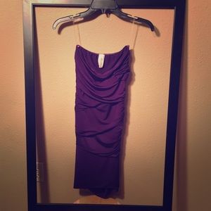 ⚜️ Strapless purple dress ⚜️