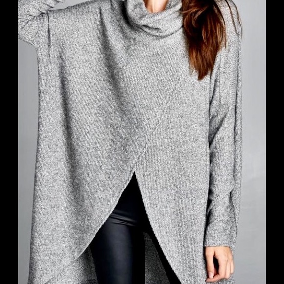 ❗️LIMITED QUANTITY! Wrap Sweater - Picture 3 of 3