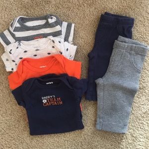 Carter's 6 Piece Newborn Bundle
