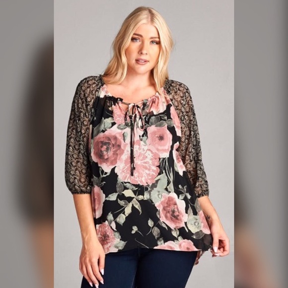 💖Flawless Floral Top💖 - Picture 2 of 2