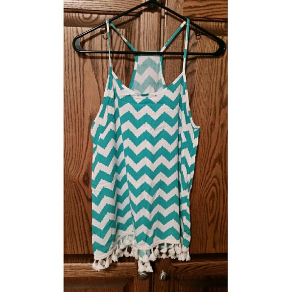 Chevron tank from Lime Lush boutique.
