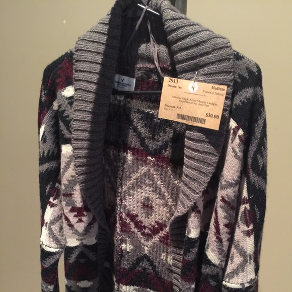 American Eagle Aztec cardigan