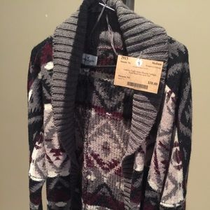 American Eagle Aztec cardigan