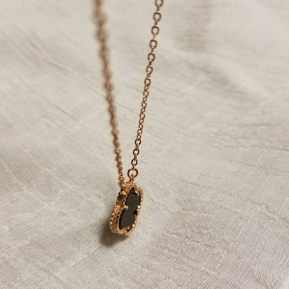 Rose Gold Four Leaf Clover Necklace - Picture 5 of 6