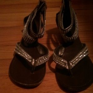 Silver Sandals