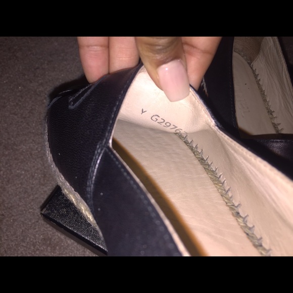SOLD Black Chanel Espadrilles.Authentic.38