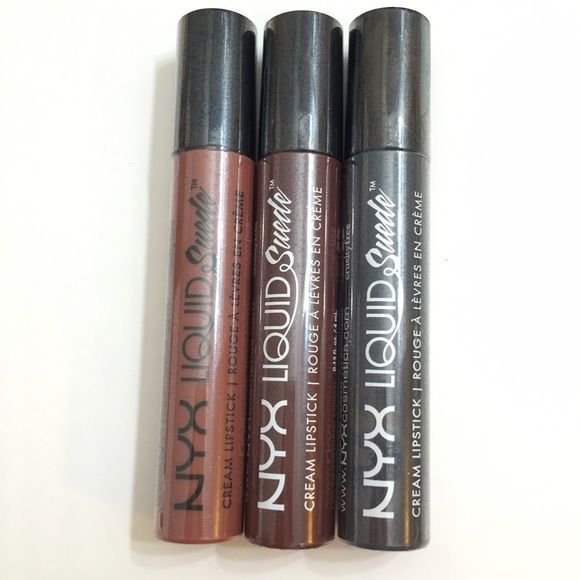 New 3 NYX Liquid Suede Set