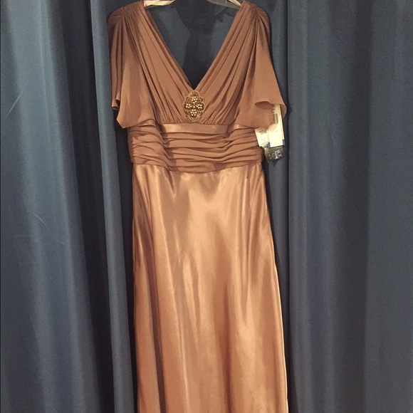 Patra Mink Floor-Length Dress Size 12