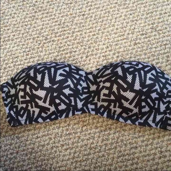 PINK Strapless Bandeau