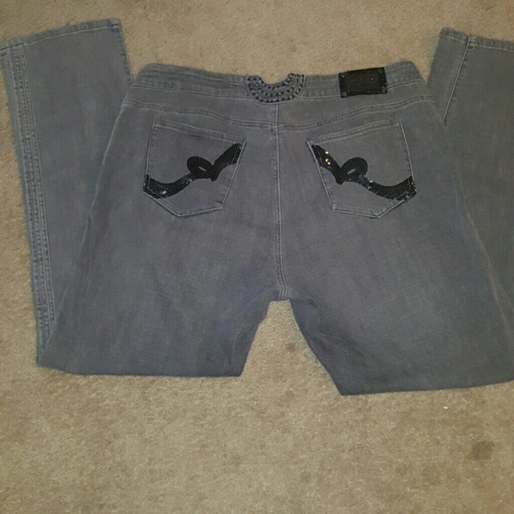 Plus Gray Jeans