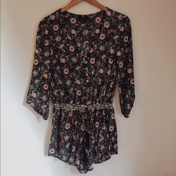 Floral Romper