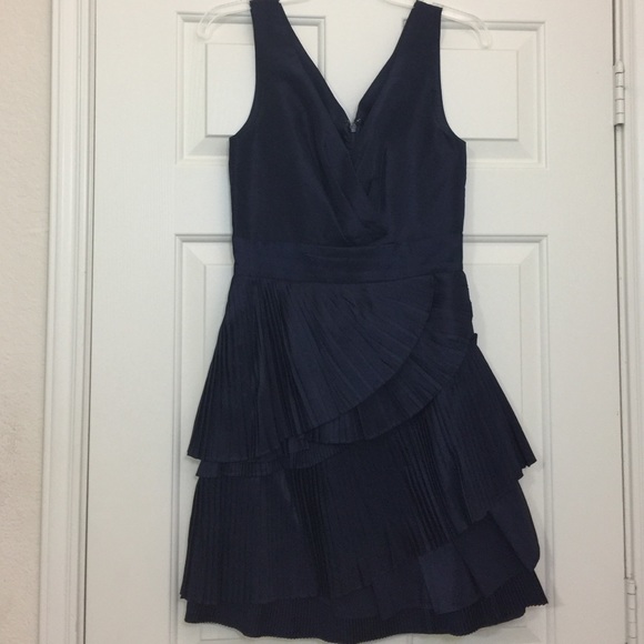Max and Cleo Blue Cocktail Dress