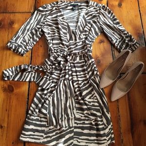 Banana republic wrap dress