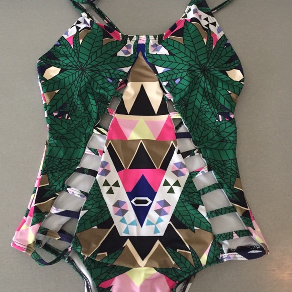 Aztec Print Bathing suit