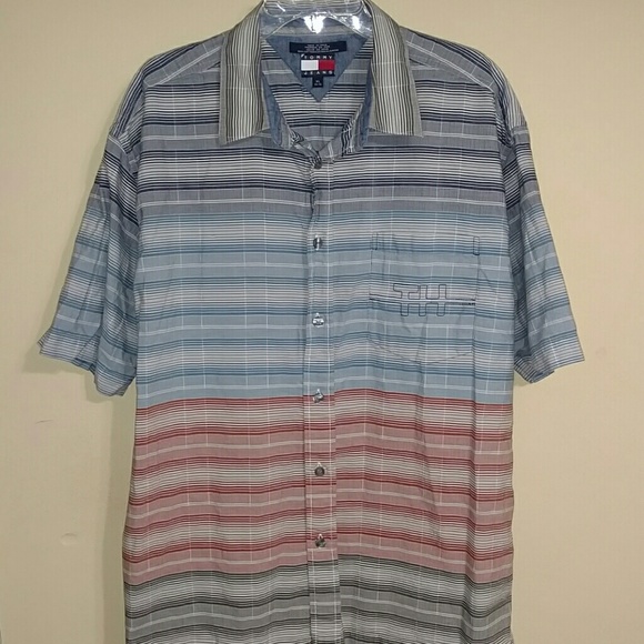 THIS WEEK $10 LIKE NEW Tommy Hilfiger button shirt