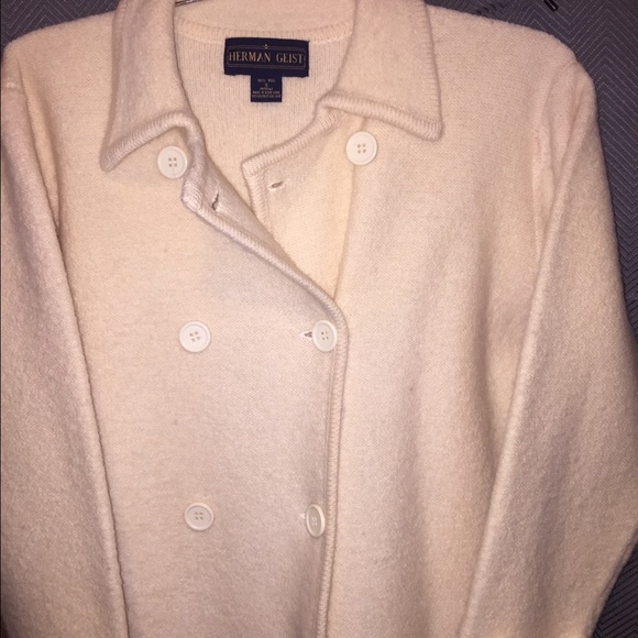 Vintage Herman Geist Double Breasted Sweater!