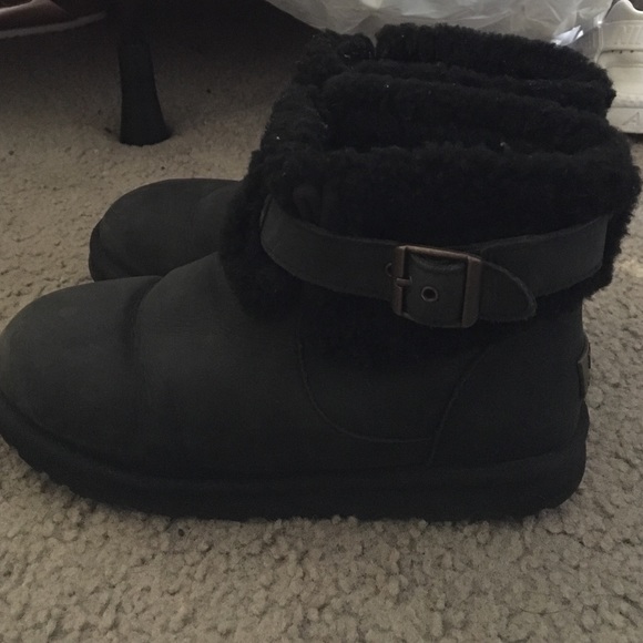Black Ugg Womens Jocelin Boots