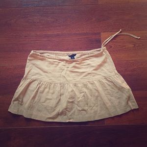 American eagle linen mini skirt