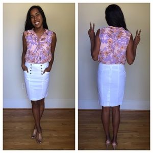 H&M 🎀 Sheer Flowy Blouse