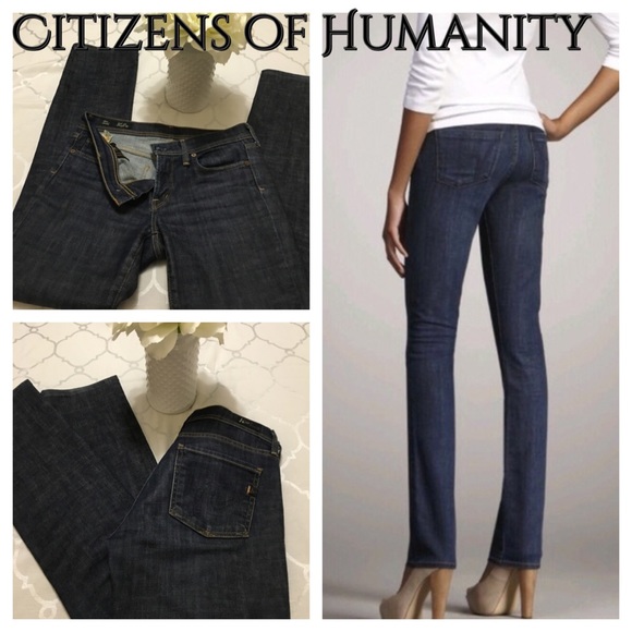 Citizens of Humanity Elson Mud Rise Straight Jeans